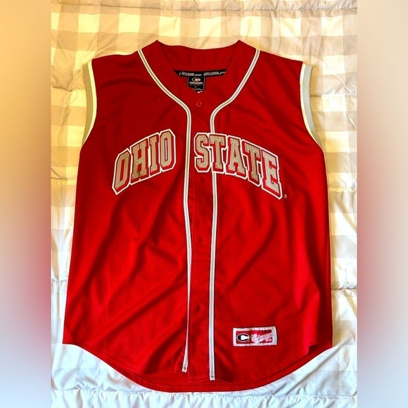 Colosseum Other - Ohio State sleeveless button up jersey